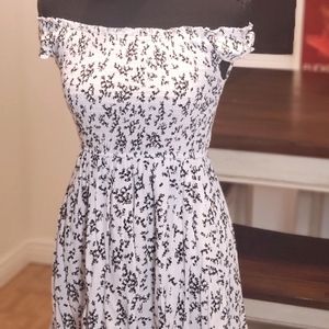 Off the shoulder dress